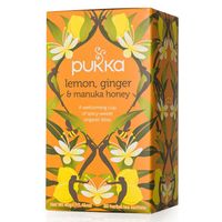 Pukka Lemon, Ginger and Manuka Honey Tea